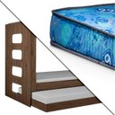 Ver imagem 3 de Treliche Solteiro 100% Mdf Amêndoa Hibisco Incabrás com 3 Colchões Gazin
