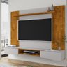 Painel Suspenso Buzios Sala Tv até 60 Polegadas com 2 Portas Naturale/off White - 1