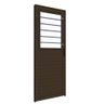 Porta de Alumínio Maxx com Grade Bronze Direita - 210x85 - 3