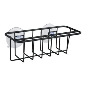 Suporte de Pia para Esponja Preto Mor