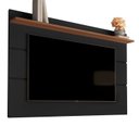 Ver imagem 2 de Painel para TV até 72 Polegadas MDF 180CMX133CM 1 Prateleira Vivare New Preto