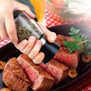 Ver imagem 2 de Kit 4 Moedor de Sal e Pimenta 170ml Lyor Vidro Moinho de Cerâmica e Tampa Plástica Preta