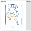 Ver imagem 4 de Cama Box Branca + Colchão Viúva Castelar Branco Espuma D33 Bordado 128x188x57cm