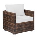 Ver imagem 3 de Conjunto de Sofás Área Externa Fibra Sintética Alumínio Tecido Acquablock Jardim Piscina Varanda Não