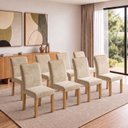 Ver imagem 1 de Conjunto 8 Cadeiras para Sala de Jantar Lyra