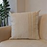 Capa de Almofada Atelier Renda Off White 45x45 - 1