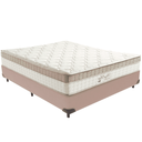 Ver imagem 1 de Cama Box e Colchão King Best Bege Molas Ensacadas Casal Anjos: Bege