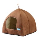 Ver imagem 7 de Cama Casa Toca Iglu Tenda Caminha Cabana para Cachorros e Gatos Pets 47cmx45cm - Duke & Dixie