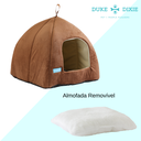 Ver imagem 3 de Cama Casa Toca Iglu Tenda Caminha Cabana para Cachorros e Gatos Pets 47cmx45cm - Duke & Dixie