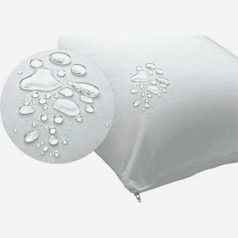 Capa Impermeavel Para Travesseiro Hospitalar (50x70cm) Com Ziper Colorida