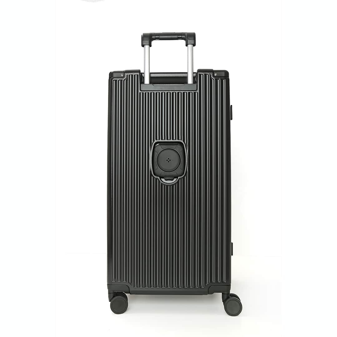 Mala de Viagem Baú Grande 32kg Policarbonato Holanda Maloa:preto - 6