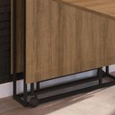 Ver imagem 4 de Mesa Industrial para Cozinha 142cm Dobrável Naomi Preto Z54 - Mpozenato