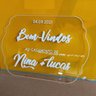 Placa para casamento Personalizada em acrílico 60cm x 40cm - 2