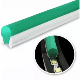 Kit 2,5 Metros de Led Neon 2º Geração com Fita Led 6mm e Mangueira de Silicone Separados Cncfresas K - 7
