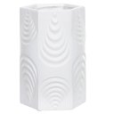 Ver imagem 1 de Vaso Decorativo Ceramica Branco 20x12cm