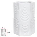 Ver imagem 3 de Vaso Decorativo Ceramica Branco 20x12cm