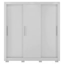 Ver imagem 6 de Guarda Roupa Casal 3 Portas 4 Gavetas com 8 Pés Branco Glass