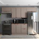 Ver imagem 1 de Cozinha Modulada 4 Peças 7 Portas 2 Gavetas com Balcão e Tampo Unna