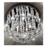 Lustre para Sala Quarto de Cristal Legítimo K9 Redondo - 2