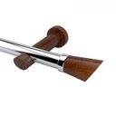 Ver imagem 1 de Kit Varão Simples de Cortina 4m com Emenda Alemão Plus Belchior