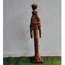 Ver imagem 3 de ESCULTURA SÃO FRANCISCO DE ASSIS 55CM MADEIRA IMAGEM RELIGIAO Pronto Artes DECORAÇÃO DE JARDIM