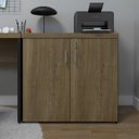 Ver imagem 3 de Armário Baixo com 2 Portas para Escritório / Home Office Natus30