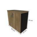 Ver imagem 6 de Armário Baixo com 2 Portas para Escritório / Home Office Natus30