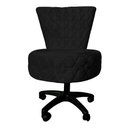 Ver imagem 1 de Poltrona Decorativa Royal Metalasse Base Giratória Slk Decor Preto