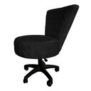Ver imagem 3 de Poltrona Decorativa Royal Metalasse Base Giratória Slk Decor Preto