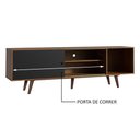 Ver imagem 6 de Rack Madesa Dubai para Tv até 65 Polegadas com Pés - Rustic/preto/rustic