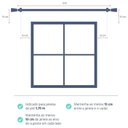 Ver imagem 3 de Kit Varão Simples de Cortina 2m Alemão Plus Belchior