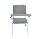 Ver imagem 2 de Cadeira Coleta Standard com Braço Frontal Cinza