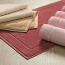 Ver imagem 3 de Kit Toalhas de Piso Banheiro 100% Algodão Juliet 48cm x 70cm Karsten Toalhas piso banheiro - toalha