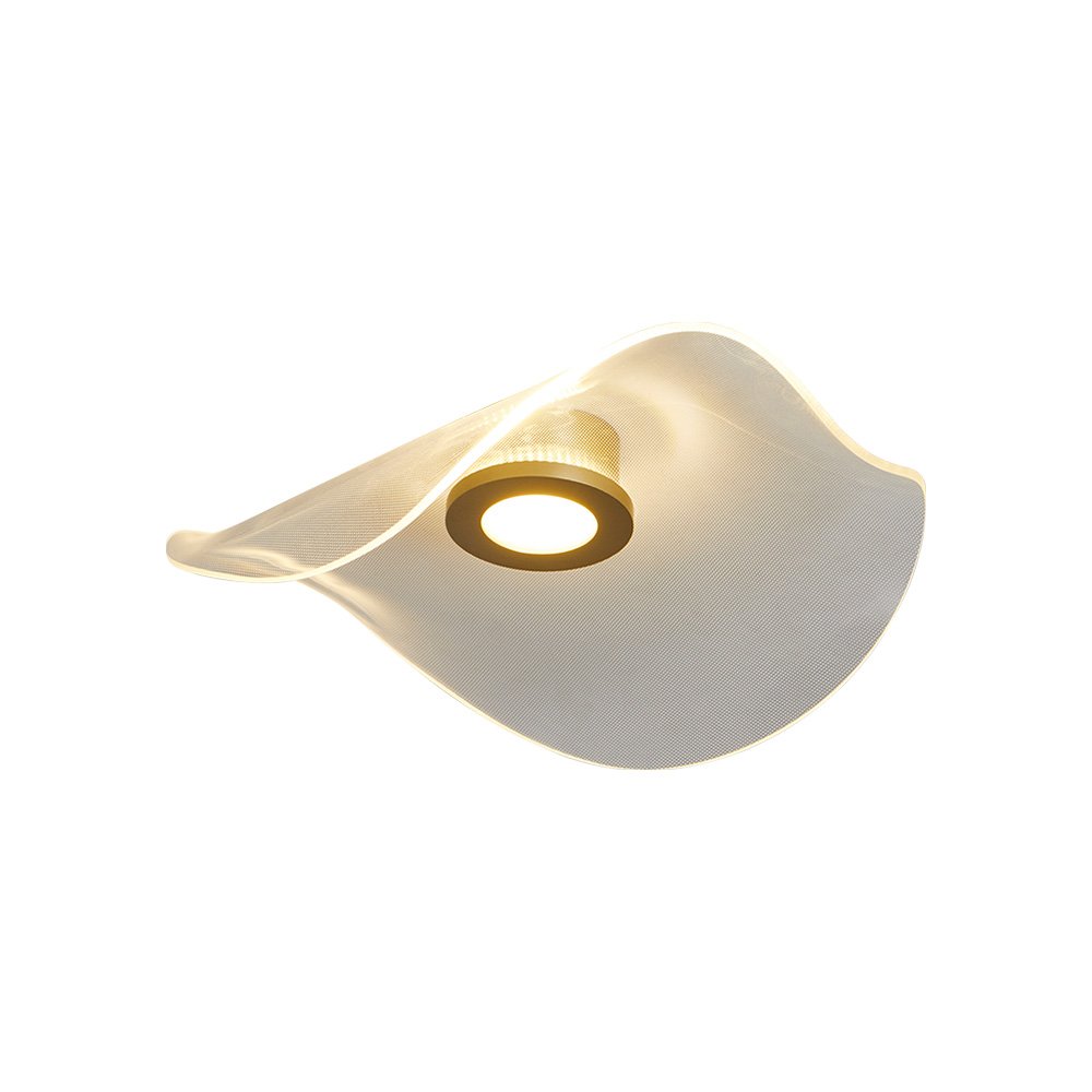 Plafon Nordecor Adini 2495 Led Bivolt Dourado Fosco Dourado Fosco 2495