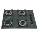 Ver imagem 1 de Cooktop 4bocas Ultra Chama 127/220v Marmo Cinza