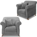 Ver imagem 1 de Kit 2 Poltronas Decorativas Retro Polo Veludo 2938 Ezz