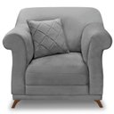 Ver imagem 7 de Kit 2 Poltronas Decorativas Retro Polo Veludo 2938 Ezz