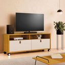 Ver imagem 2 de Rack Pequim Naturale/off White - Vrk Comercio On-line