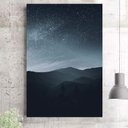 Ver imagem 1 de Placa Decorativa Céu Estrelado Sobre as Montanhas-30X45Cm
