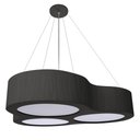 Ver imagem 1 de Pendente Spinner 80cm - 6 Luzes Adrilustres Preto 110v/220v (bivolt)