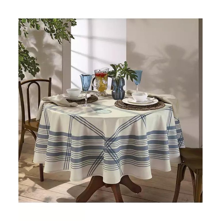Toalha de Mesa Redonda 180cm Renova Luna D Dohler
