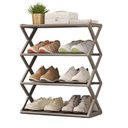 Ver imagem 1 de Sapateira Modular 4 Prateleiras Ajustável Casa Closet