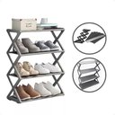 Ver imagem 4 de Sapateira Modular 4 Prateleiras Ajustável Casa Closet