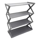 Ver imagem 5 de Sapateira Modular 4 Prateleiras Ajustável Casa Closet