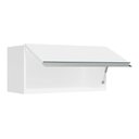 Ver imagem 5 de Armário de Cozinha Aéreo 70 cm 1 Porta Basculante Branco Glamy Madesa