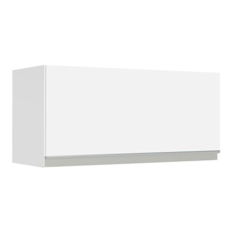 Armário de Cozinha Aéreo 70 cm 1 Porta Basculante Branco Glamy Madesa