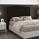 Ver imagem 4 de Cabeceira Estofada Box Queen Size 160cm com Frame Marrom