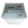 Balcão 1 Porta para Lavanderia 53cm + Tanque 34 Litros Astra Cor: Tanque Cinza - 4