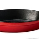 Ver imagem 4 de Assadeira Brinox Oval Sauté Vermelha 24x17,2x4,5 1l 57503163