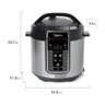 Panela Elétrica Midea de Pressão MasterSteam 6L Inox - 127V - 9